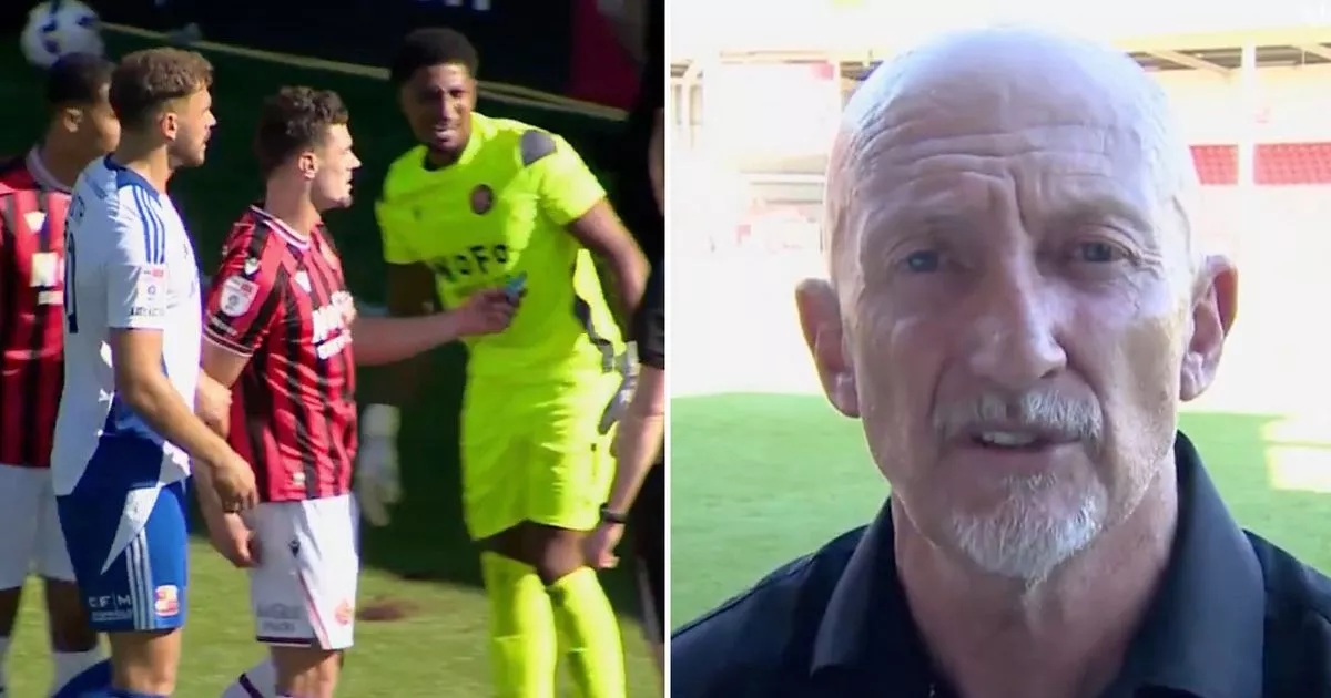 Ian Holloway vows to 'hunt down' Swindon fan who threw CHAIR at Walsall goalkeeper