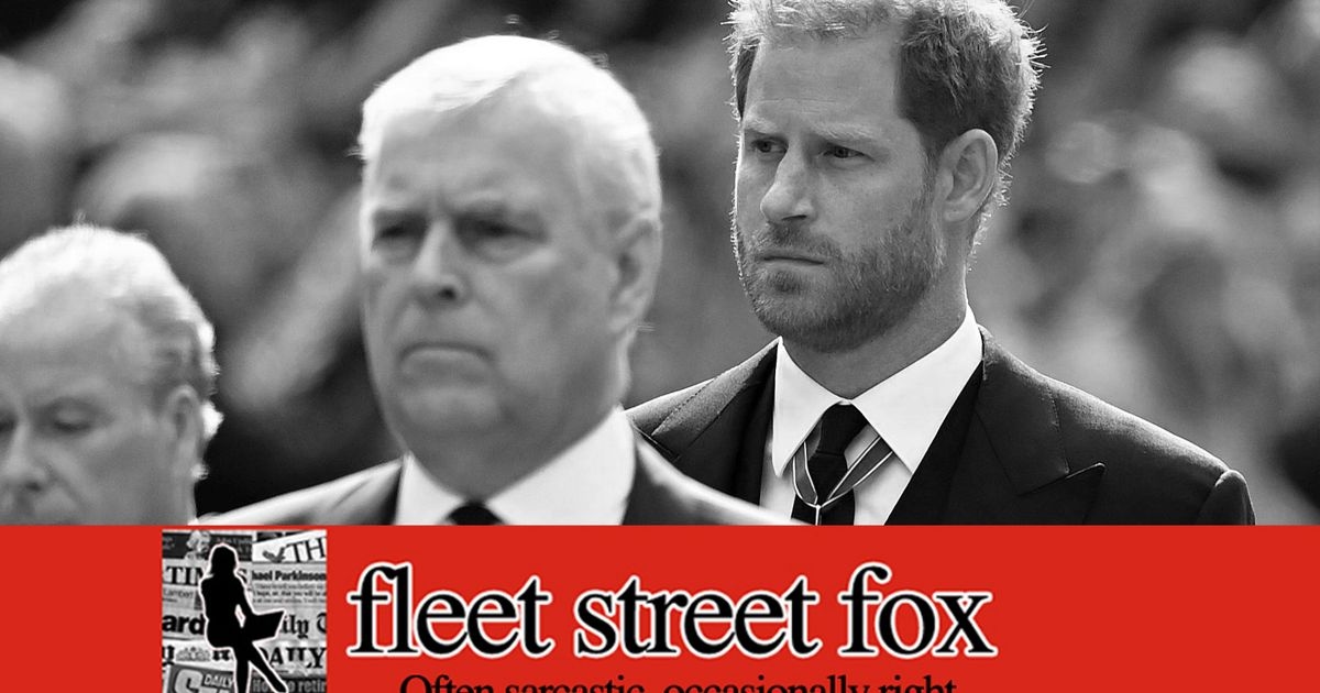 'If Prince Harry had whacked his Uncle Andrew, we'd all think better of him for it'