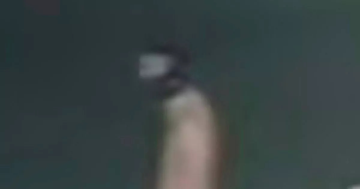Naked man with 'gimp mask' seen prowling streets in disturbing doorbell footage