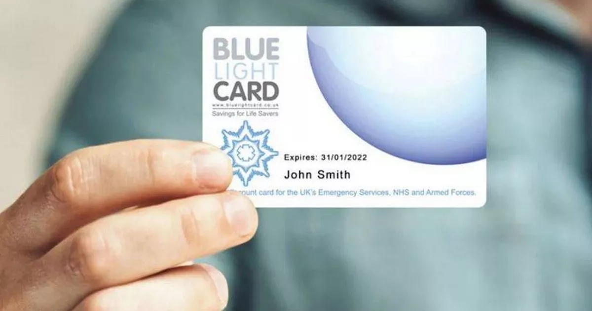All jobs eligible for a Blue Light Card with hundreds of discounts across UK
