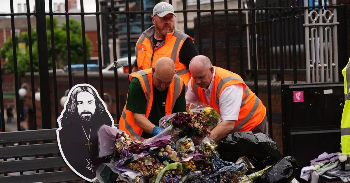 Tributes to Ozzy Osbourne removed from bench will be handed to family