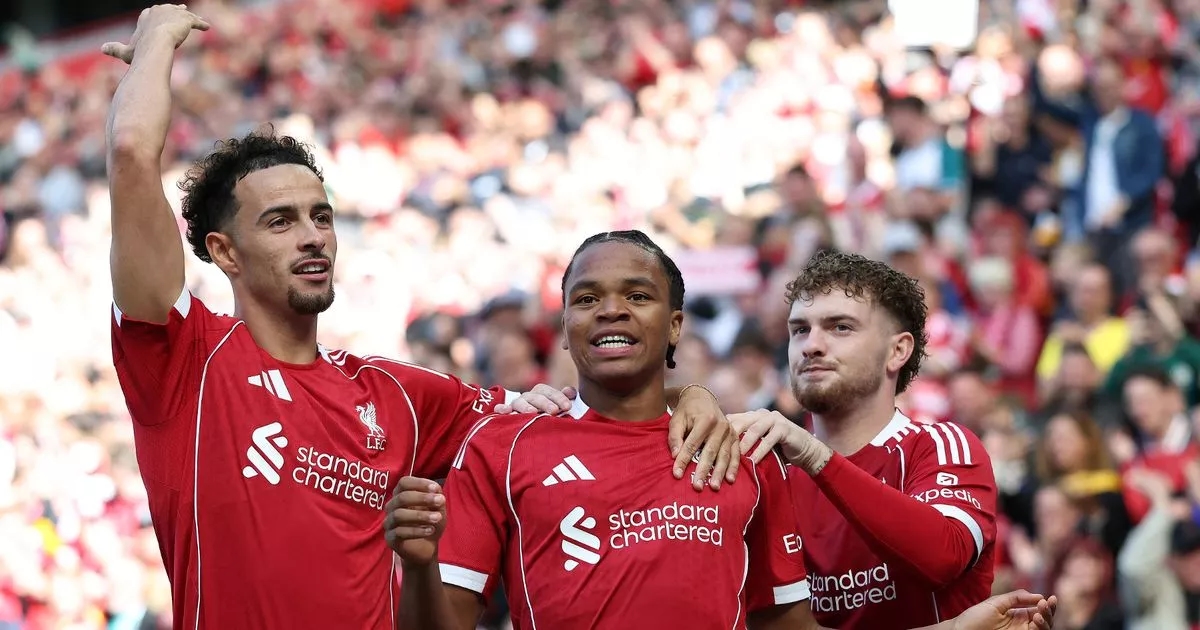 Rio Ngumoha sends Arne Slot message he can't ignore as Liverpool wonderkid makes Kop impact