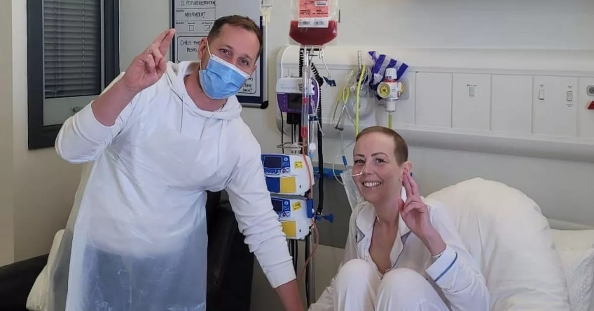 Hero brother saves sister's life with stem cell transplant after chemo fails