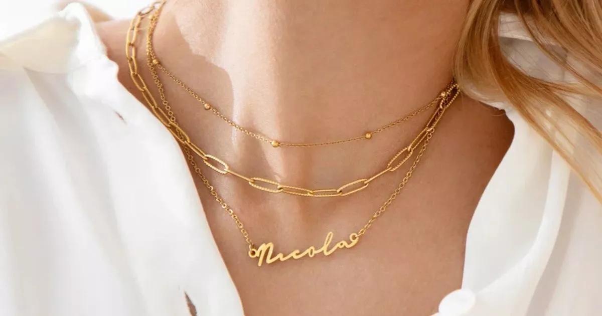Abbott Lyon's ‘delicate' gold necklace looks just like Burberry for over £400 less