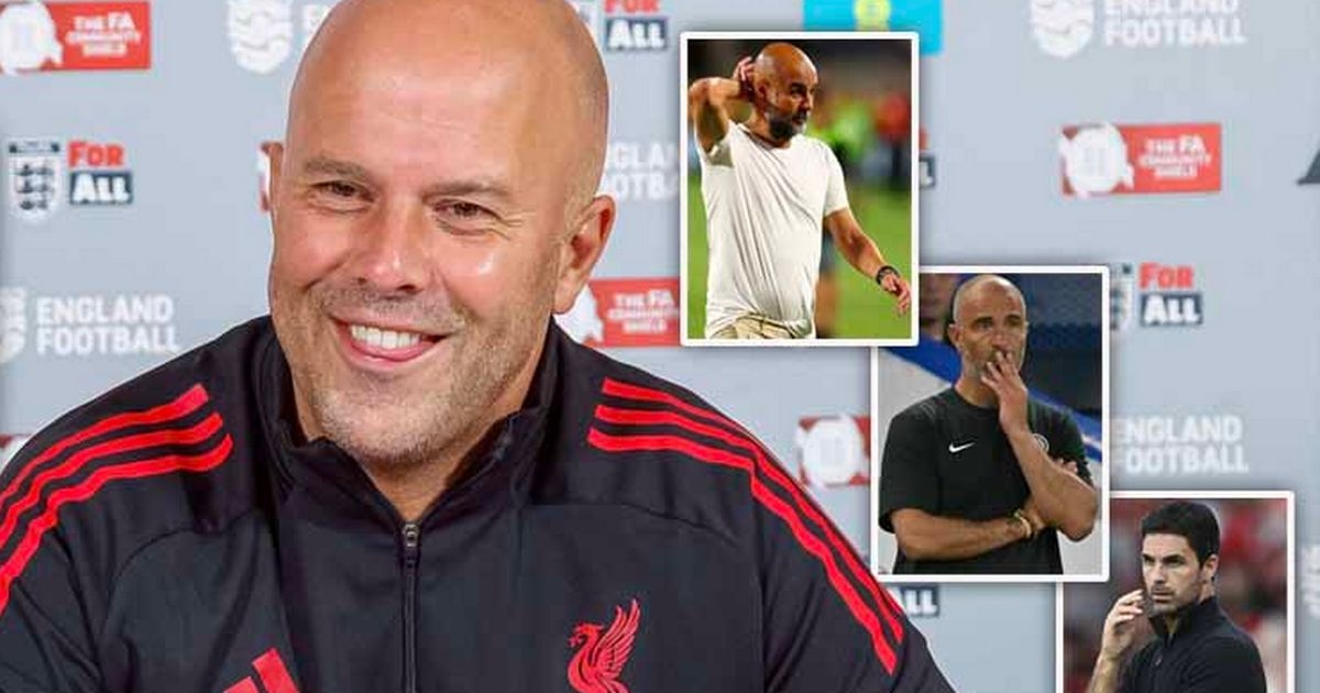Arne Slot admits Liverpool are title favourites - but takes aim over £300m spending