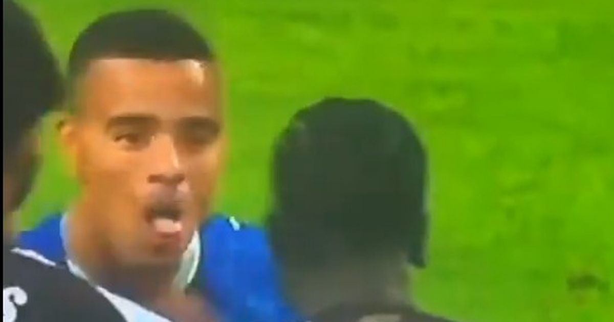 Mason Greenwood left Aston Villa players furious after he 'SPAT' at Amadou Onana