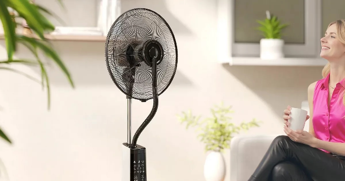 Shoppers say 'game-changer' misting fan is ideal for 'allergies and hay fever sufferers'