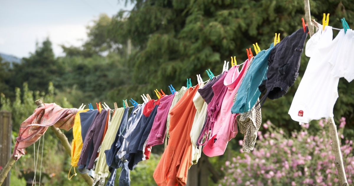 Small change people should make if you dry clothes in the sun