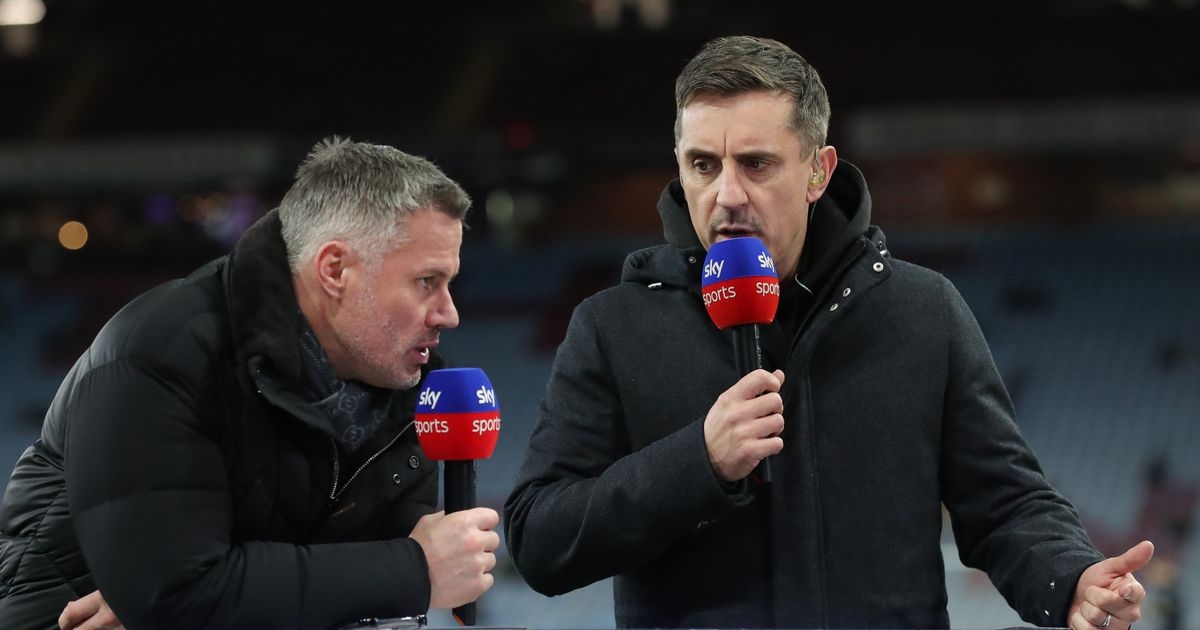 Jamie Carragher and Gary Neville don't agree on Alexander Isak in Liverpool predictions