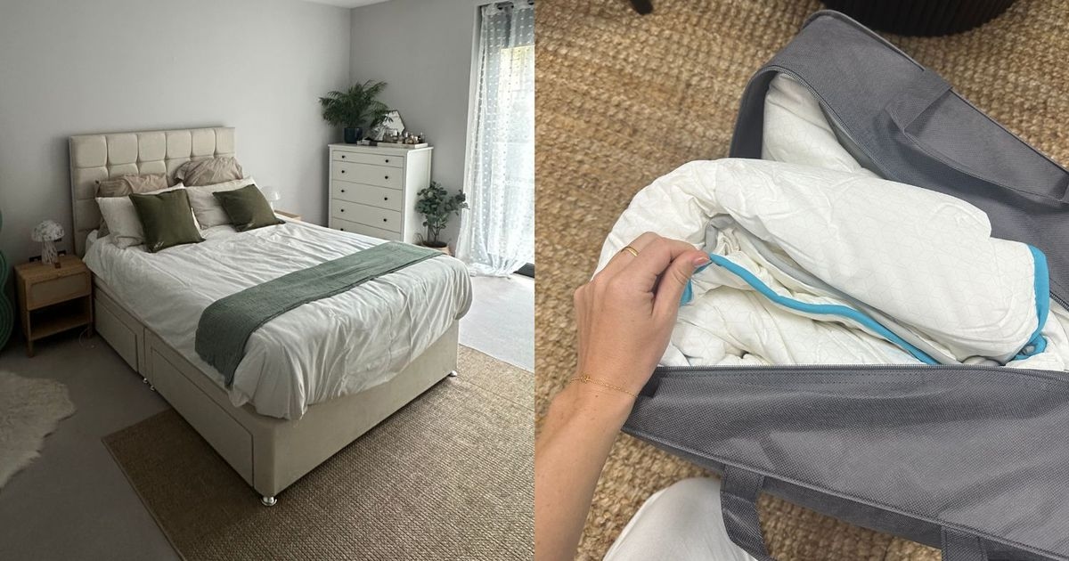 ‘I swapped my fan for a smart 3-in-1 cooling duvet and it changed how I sleep'