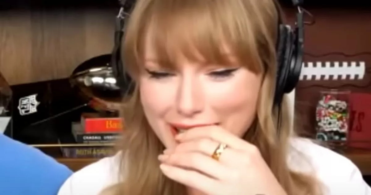 Taylor Swift in tears during emotional moment with Travis Kelce on New Heights