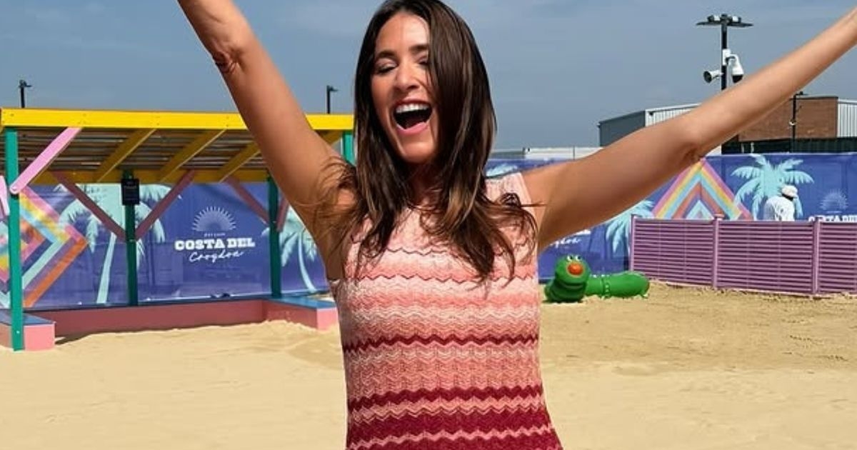 Lisa Snowdon wows fans in a high street crochet dress that flatters curves