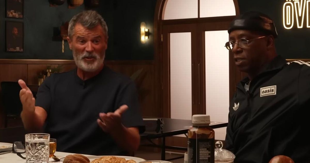 Roy Keane's telling reaction to Ian Wright's Arsenal prediction with three problems fixed