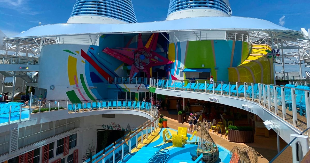 'I was first on board world's biggest cruise ship and one thing was instantly obvious'