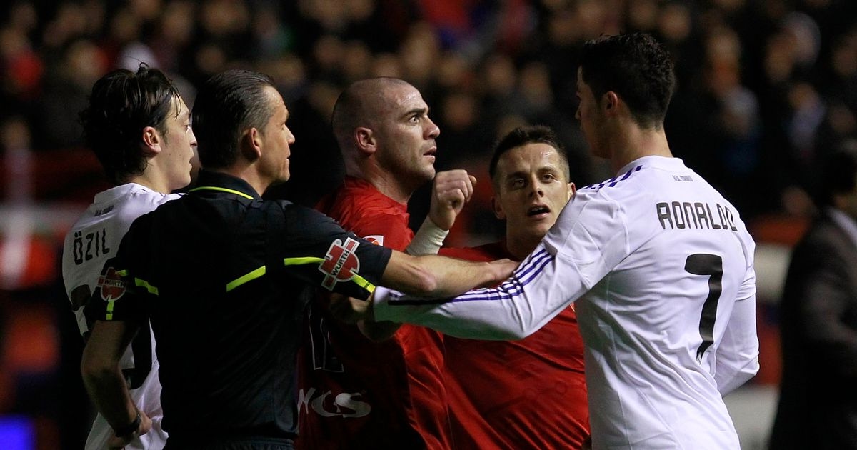 Cristiano Ronaldo showed true colours with message to La Liga rival during furious row