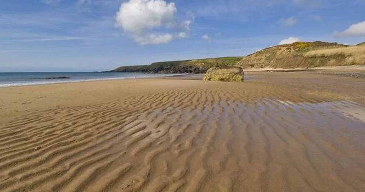 'Rare and special' UK beach with singing sands bordering crystal clear water