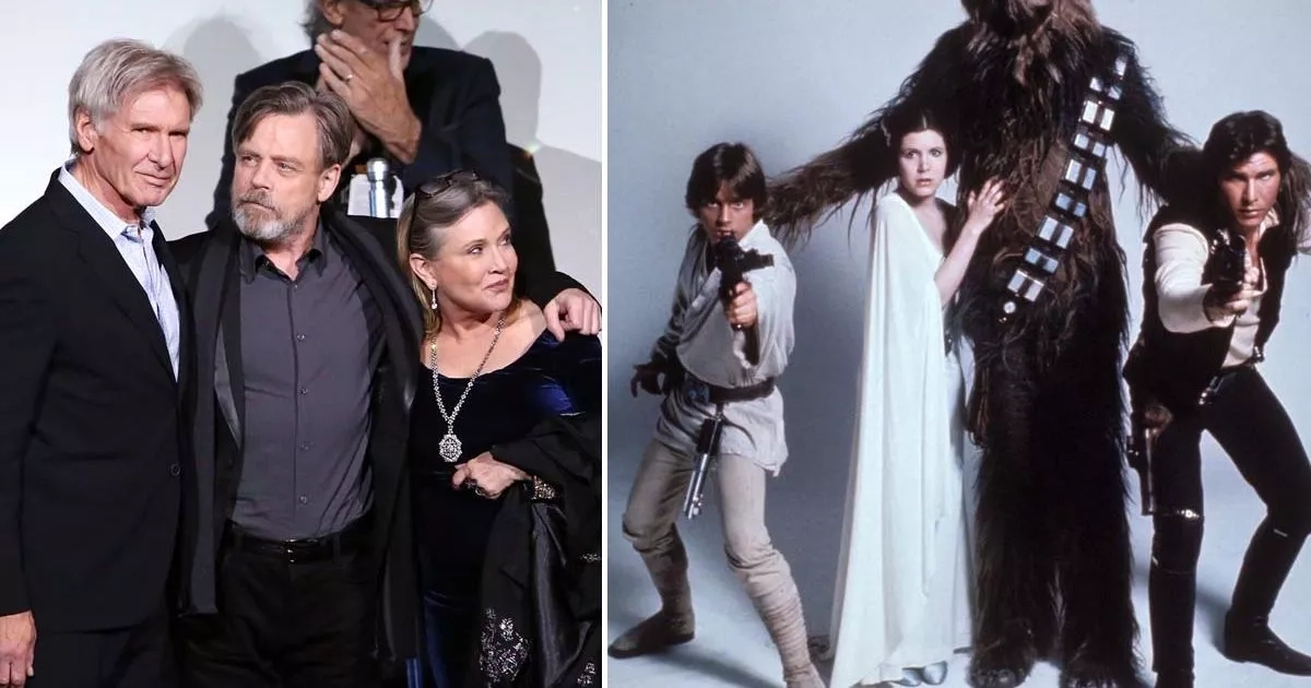 Star Wars Day - the original cast members then and now