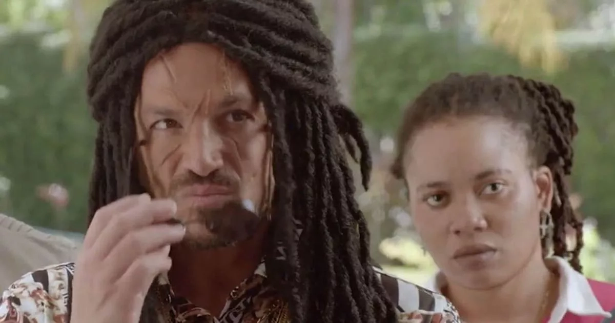 DARREN LEWIS: You'll have to watch the trailer for Peter Andre's new film Jafaican twice