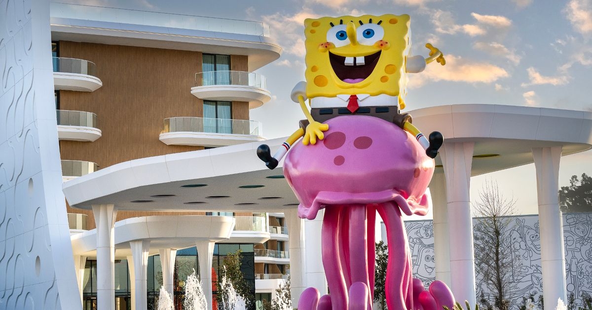 'My intense night in a SpongeBob SquarePants-themed hotel room'