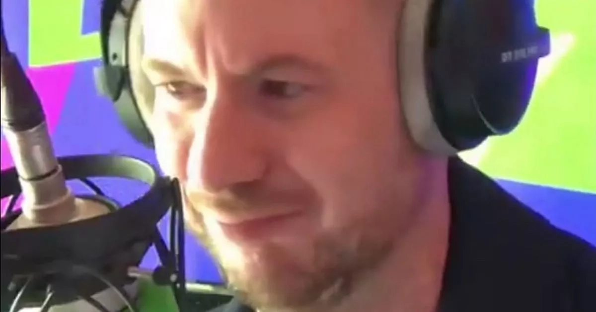 Radio host fights back tears as he announces show has been axed after 20 years
