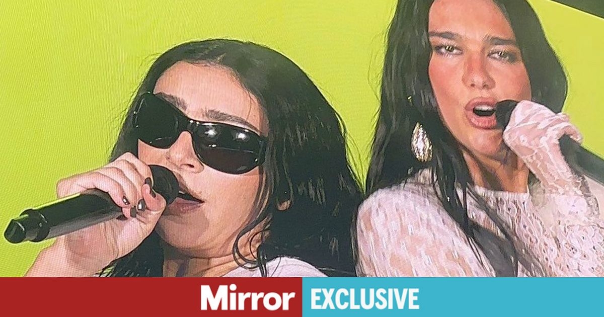 Dua Lipa fans 'beyond livid' as Charli XCX joins her on stage at Wembley gig