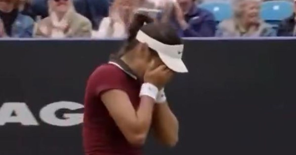 Raducanu bursts into tears live on TV after thrilling win ahead of Wimbledon