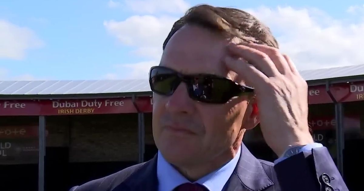 Aidan O'Brien's reaction says it all after Irish Derby – 'It's nonsense!'