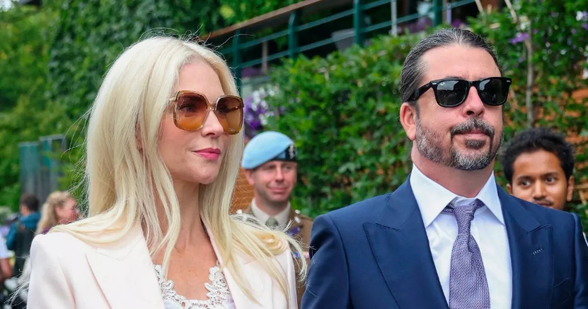 Dave Grohl enjoys Wimbledon with wife months after lovechild bombshell