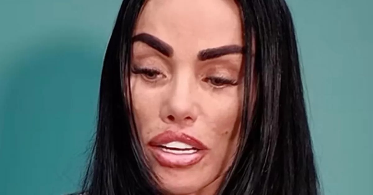 Katie Price red faced as airport security pull her from queue over appearance