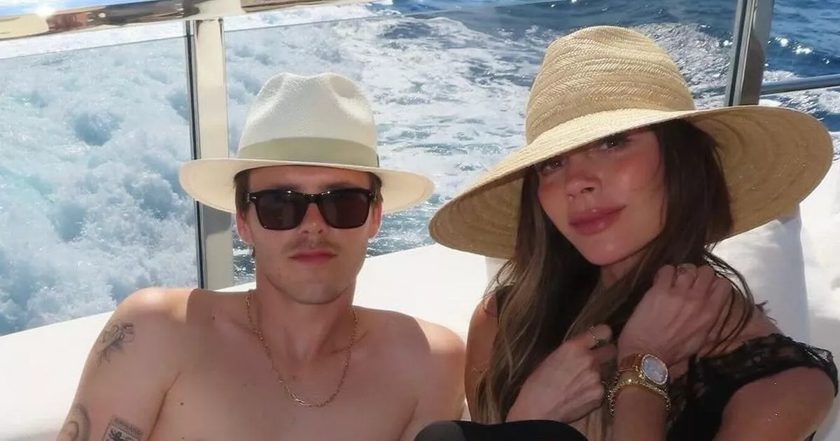 Victoria Beckham posts mortifying underwear snap of son Cruz during lavish family trip