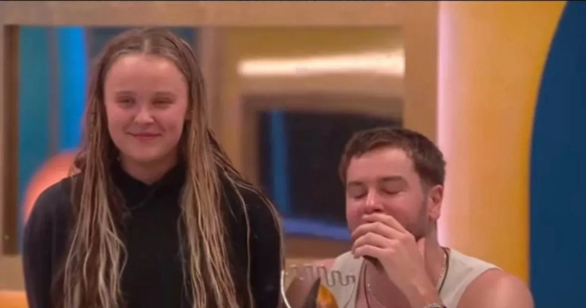 JoJo Siwa's mum shares video of star 'falling in love' with Chris Hughes before final
