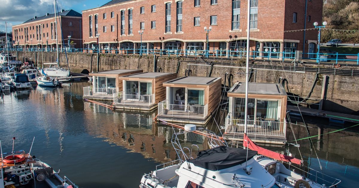 The seaside town re-inventing itself with a floating hotel and delicious food scene