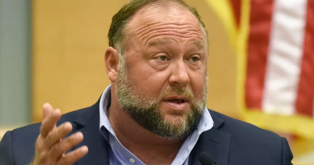 Far-right US radio show host Alex Jones blasted for 'completely false' claims about fire at Welsh church