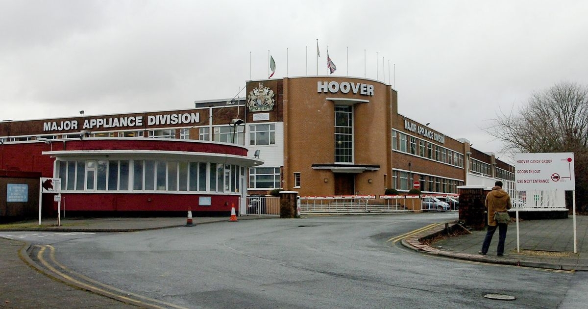 Huge Hoover factory that employed 5,000 people to be torn down