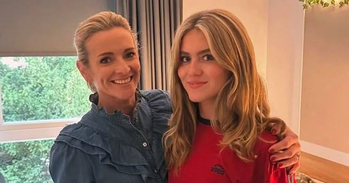 Gabby Logan says 'my heart was racing' as all eyes on daughter's big day