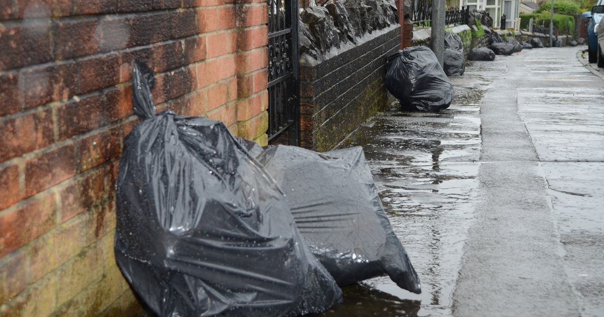 Welsh Government wants black bin bags to be collected just once a month