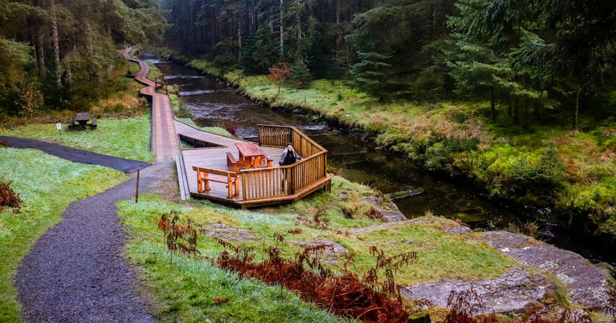 This unsung forest trail has waterfalls, wildlife and a cosy vintage cafe stop