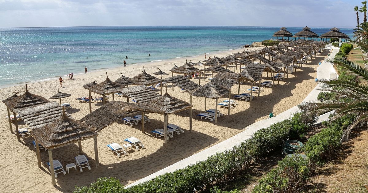 Man found trying to climb back over Tunisian hotel balcony seconds before falling to his death