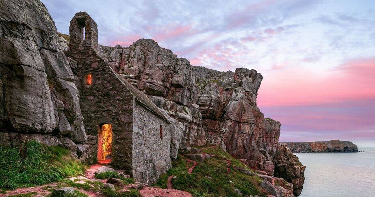 There's a centuries-old secret carved into the rocks on this spectacular clifftop walk