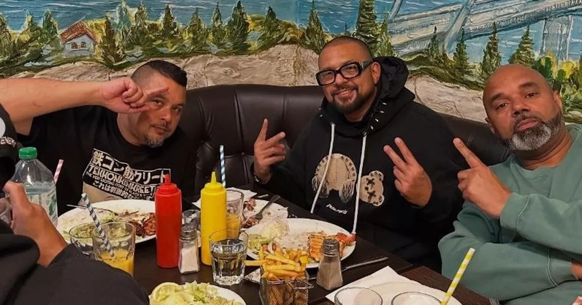Global music star Sean Paul visits Cardiff restaurant for lamb chops