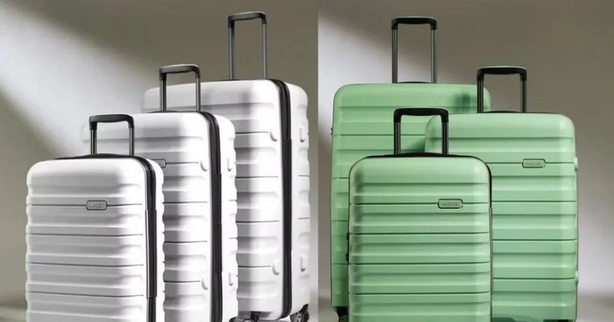 Antler luggage deal saves £170 on designer suitcase set perfect for family holidays