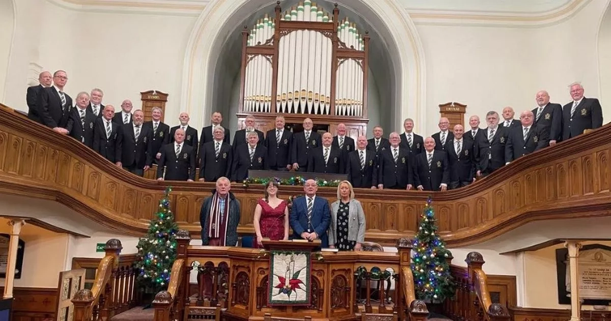A male voice choir has been resurrected in the Swansea Valley and it's changing lives