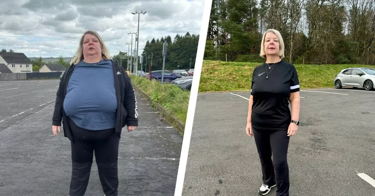 Woman who weighed 26 stone loses half her body weight without giving up treats