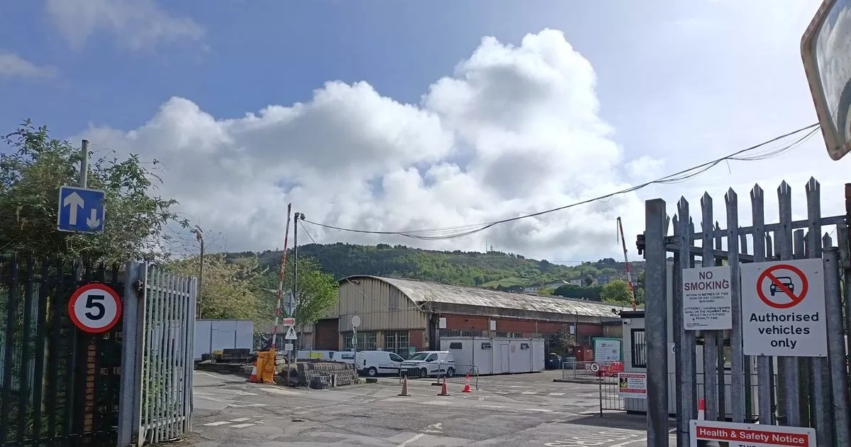 Swansea council moves all its lorries and vans into a new depot