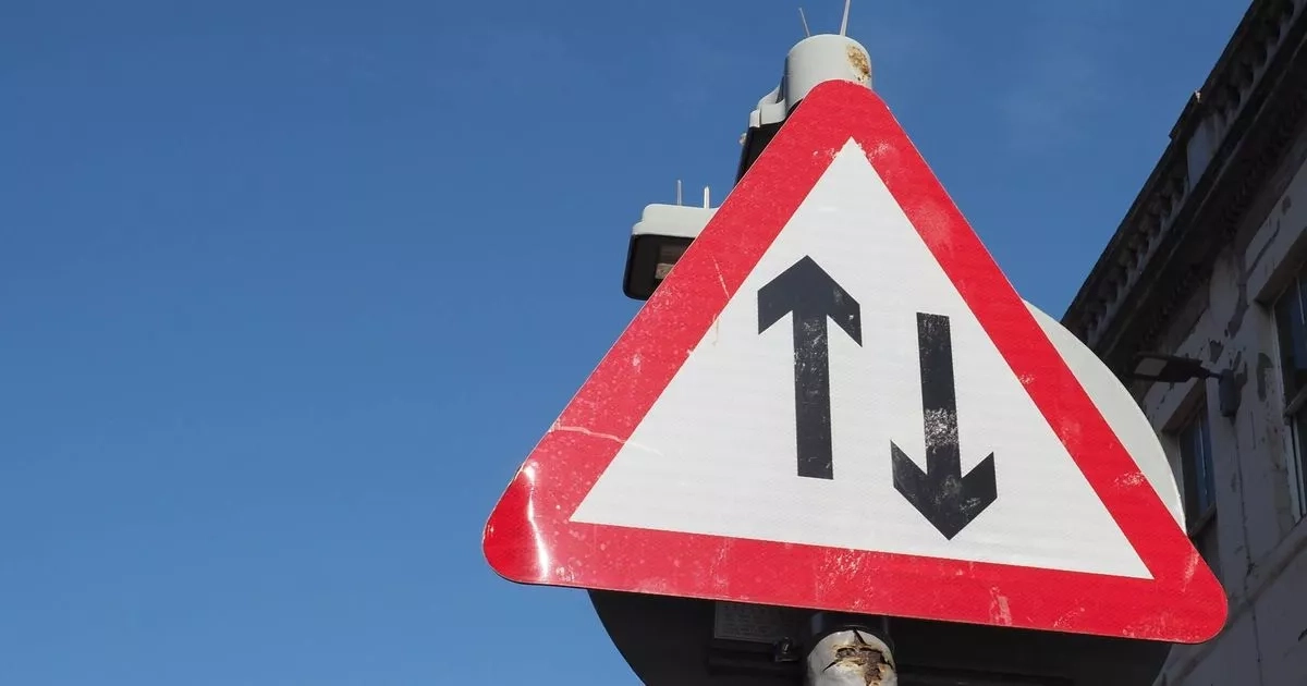 UK road sign that motorists are scratching their heads over