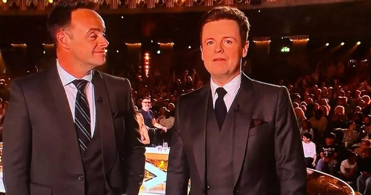 ITV Britain's Got Talent's Ant and Dec step in as star brutally booed by audience