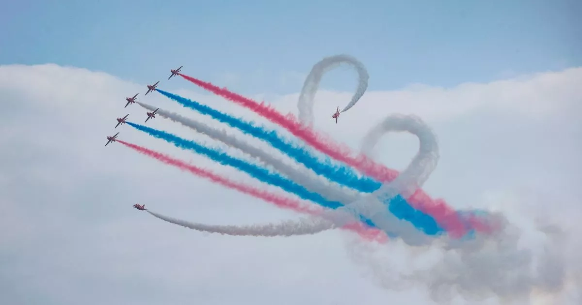 Where to see the Red Arrows in Wales this year
