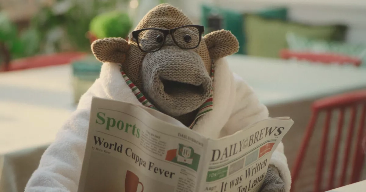 Monkey is back - and he's married, with two children