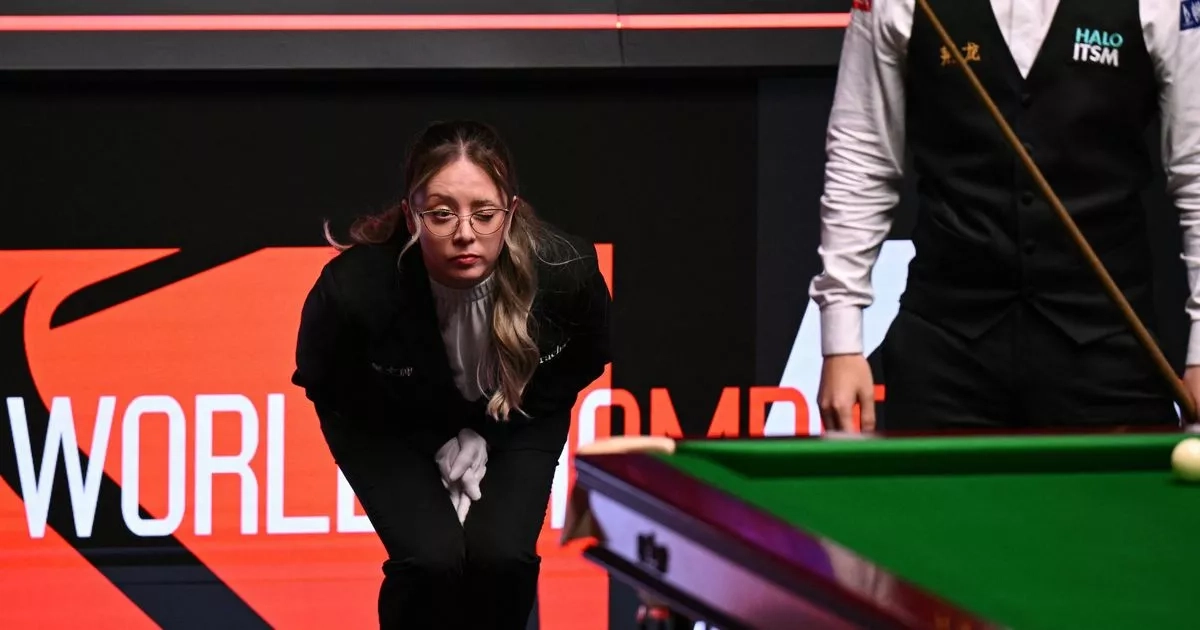 Snooker ref Desislava Bozhilova ends social media silence for Mark Williams and Zhao Xintong