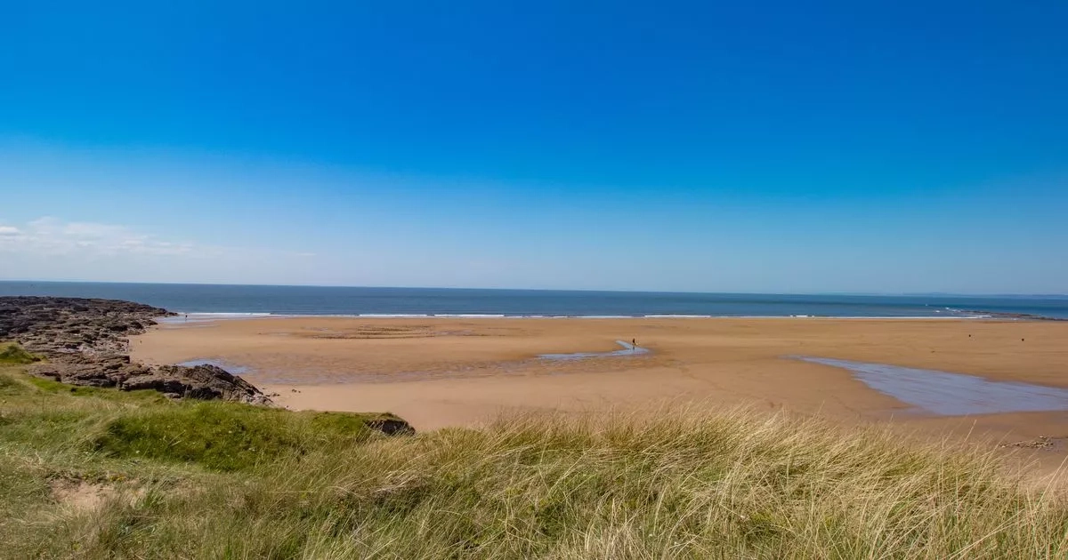 The deserted Welsh beach you can only reach on foot and it's worth every step